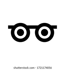 glasses icon or logo isolated sign symbol vector illustration - high quality black style vector icons
