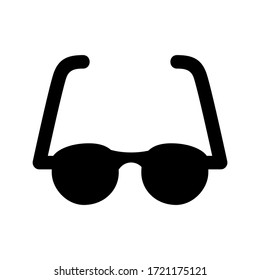 glasses icon or logo isolated sign symbol vector illustration - high quality black style vector icons
