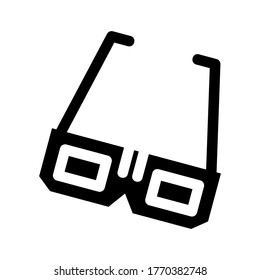 glasses icon or logo isolated sign symbol vector illustration - high quality black style vector icons
