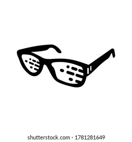 glasses icon or logo isolated sign symbol vector illustration - high quality black style vector icons
