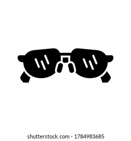 glasses icon or logo isolated sign symbol vector illustration - high quality black style vector icons
