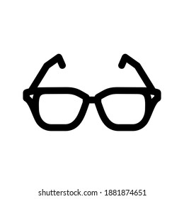 Glasses icon or logo isolated sign symbol vector illustration - high quality black style vector icons
