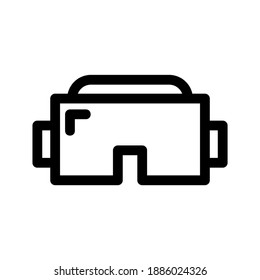 Glasses icon or logo isolated sign symbol vector illustration - high quality black style vector icons
