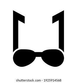 glasses icon or logo isolated sign symbol vector illustration - high quality black style vector icons
