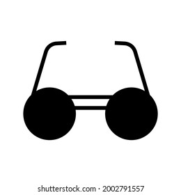 glasses icon or logo isolated sign symbol vector illustration - high quality black style vector icons
