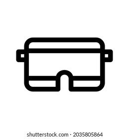 glasses icon or logo isolated sign symbol vector illustration - high quality black style vector icons
