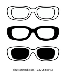 Glasses Icon For Logo And More
