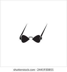 glasses icon logo vector design