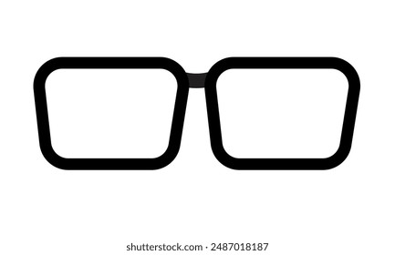 Glasses Icon on white background. Sunglasses Icon Vector element.