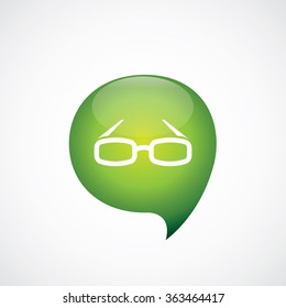 glasses icon, on white background