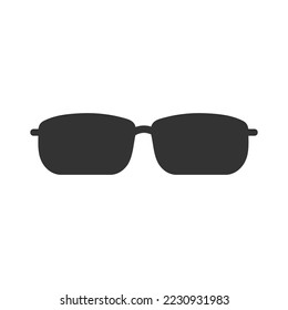 Glasses icon. Optical object vector ilustration.