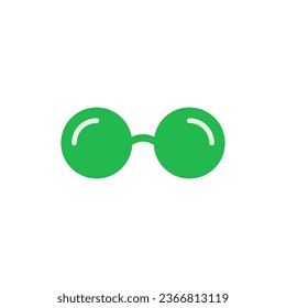Glasses icon set. Glasses vector icon