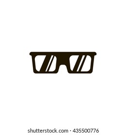 glasses icon. glasses sign