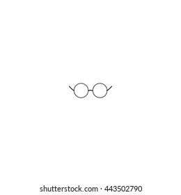 glasses icon. glasses sign