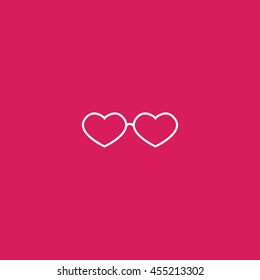 glasses icon. glasses sign
