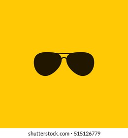 glasses icon. sign design