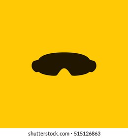 glasses icon. sign design