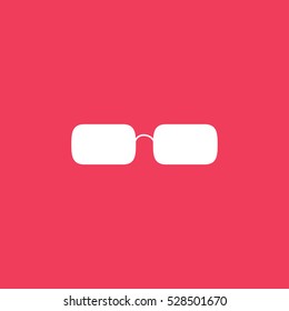 glasses icon. sign design
