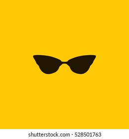 glasses icon. sign design