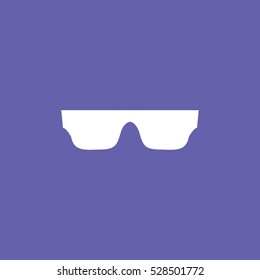 glasses icon. sign design