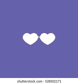 glasses icon. sign design