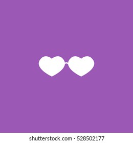 glasses icon. sign design