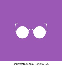 glasses icon. sign design