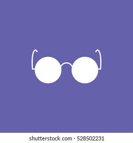 glasses icon. sign design