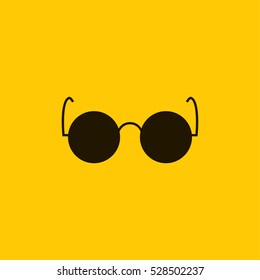 glasses icon. sign design