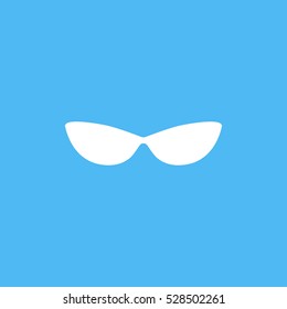 glasses icon. sign design