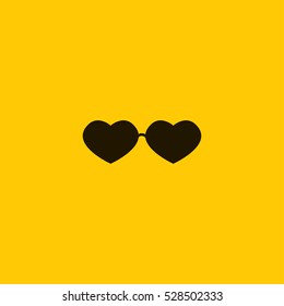 glasses icon. sign design