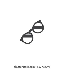 glasses icon. sign design