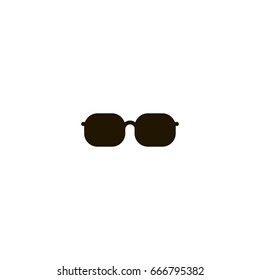 glasses icon. sign design