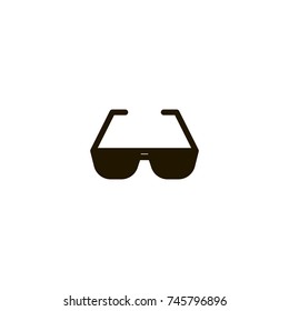 glasses icon. sign design