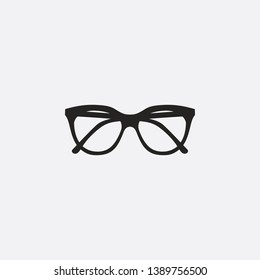 glasses icon sign signifier vector