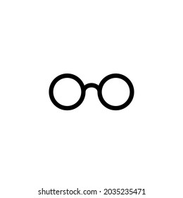 Glasses icon. Glasses sign and symbol