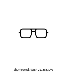 Glasses icon. Glasses sign and symbol