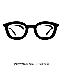 Glasses icon. Simple illustration of glasses vector icon for web