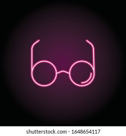 Glasses icon. Simple thin line, outline vector of shopping icons for ui and ux, website or mobile application