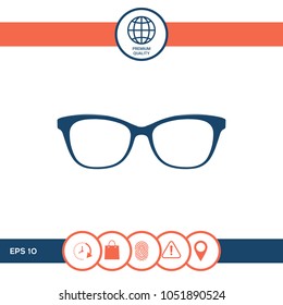 Glasses Icon symbol