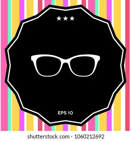 Glasses Icon symbol