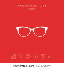 Glasses Icon symbol