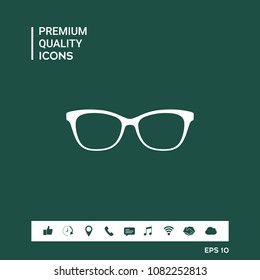 Glasses Icon symbol