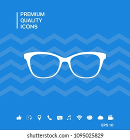 Glasses Icon symbol