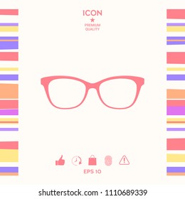 Glasses Icon symbol