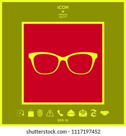 Glasses Icon symbol