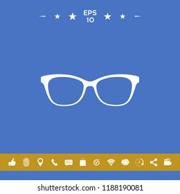 Glasses Icon symbol