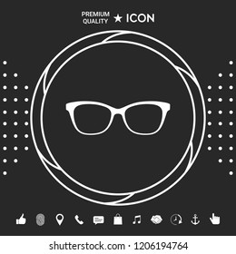 Glasses Icon symbol