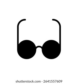Glasses icon symbol for apps and websites. Glasses sign and symbol