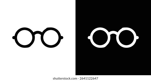 Glasses icon symbols. Vector illustration.